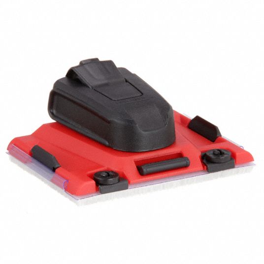 SHUR-LINE Paint Edger: 4 3/4 in Overall Lg, 5 3/4 in Overall Wd, Plastic,  Black/Red, 1 # Included