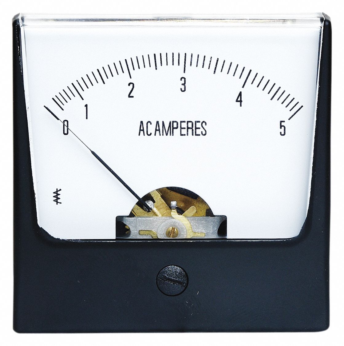 GRAINGER APPROVED Analog Panel Meter, AC Current, 0-5 AC A - 12G371 ...