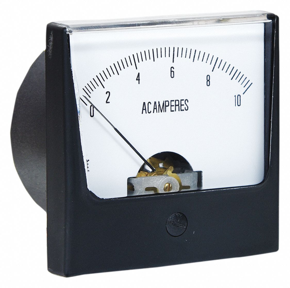 GRAINGER APPROVED Analog Panel Meter, AC Current, 010 AC A 12G374