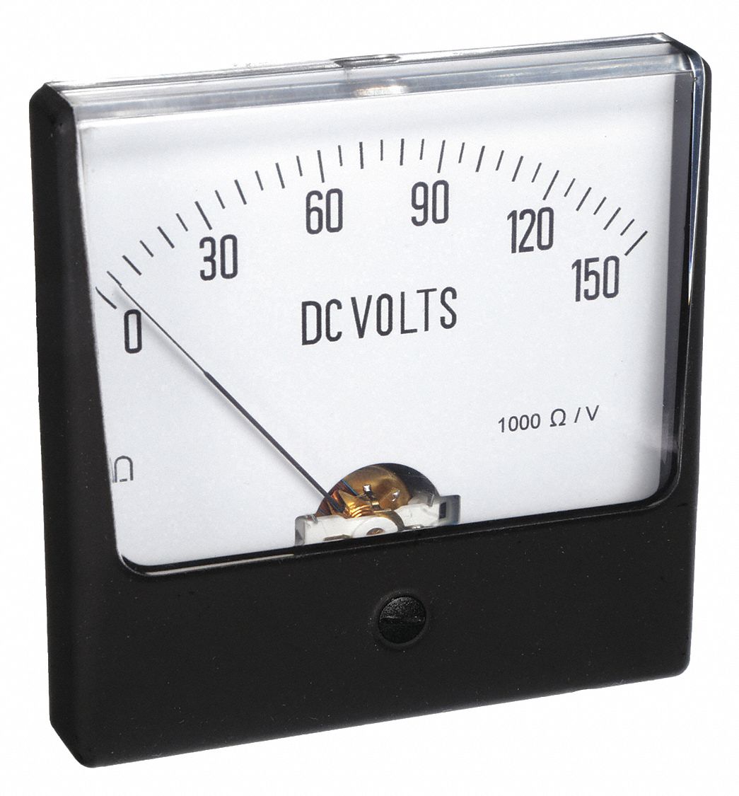 ANALOG PANEL METER,AC CURRENT,0-50