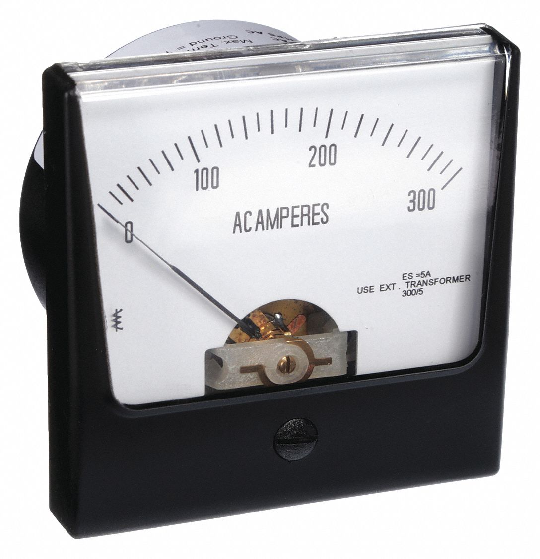 ANALOG PANEL METER,AC CURRENT,0-300