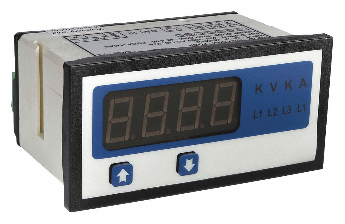 DIGITAL PANEL METER,AC CURRENT,0-5