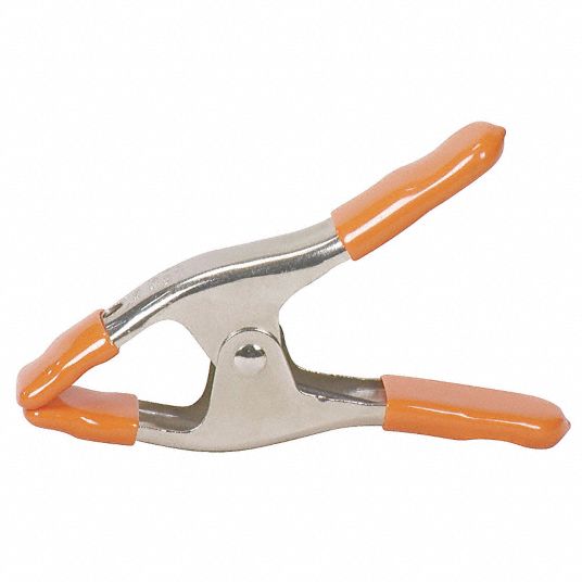 PONY Adjustable Spring Clamp Max. Jaw Opening (In.) 2, Length (In.) 6-1 ...