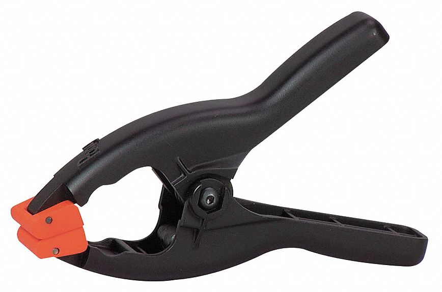 Adjustable Spring Clamp Max. Jaw Opening (In.) 1, Length (In.) 41/2