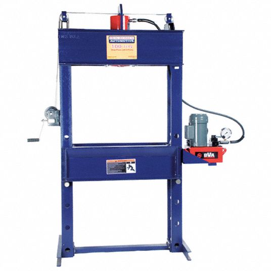 HEIN-WERNER, Electric Pump, H-Frame Frame, Hydraulic Press - 12G740 ...