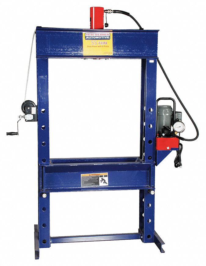 HEINWERNER, Electric Pump, HFrame Frame, Hydraulic Press 12G746
