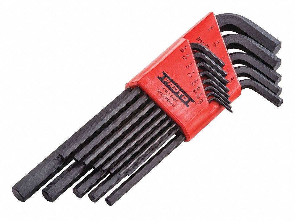 SET HEX KEY 13PC LONG