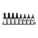 SET TORX BIT 3/8 DR 8 PC