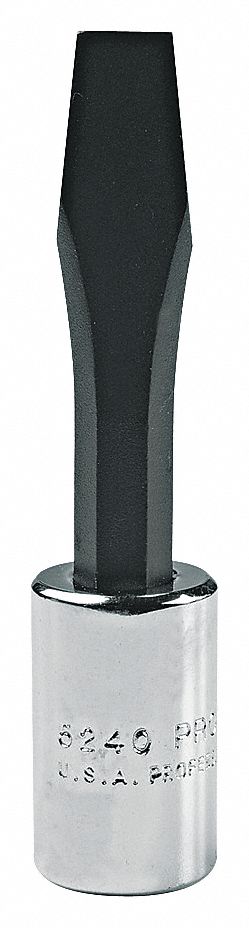 SOCKET BIT 3/8 DR SLOTTED