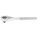 HAND RATCHET, 7 IN, CHROME, 3/8 IN