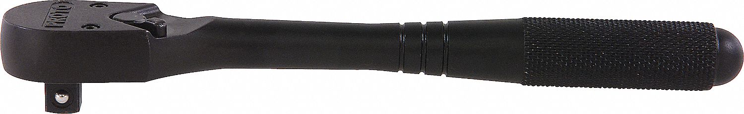 HAND RATCHET, 7 IN, BLACK OXIDE, 3/8 IN