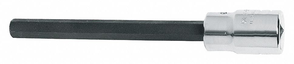 SOCKET HEX BIT 1/2 DR 5/16 X
