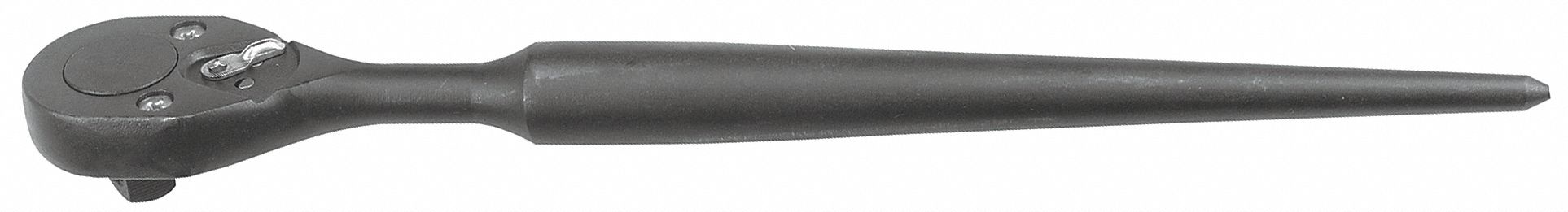 HAND RATCHET, 14 IN, BLACK OXIDE, 1/2 IN