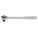 HAND RATCHET, 9 1/4 IN, CHROME, 1/2 IN