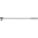 HAND RATCHET, 15 IN, CHROME, 1/2 IN
