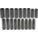 SOCKET IMPACT 1/2 DR 15MM 6 PT