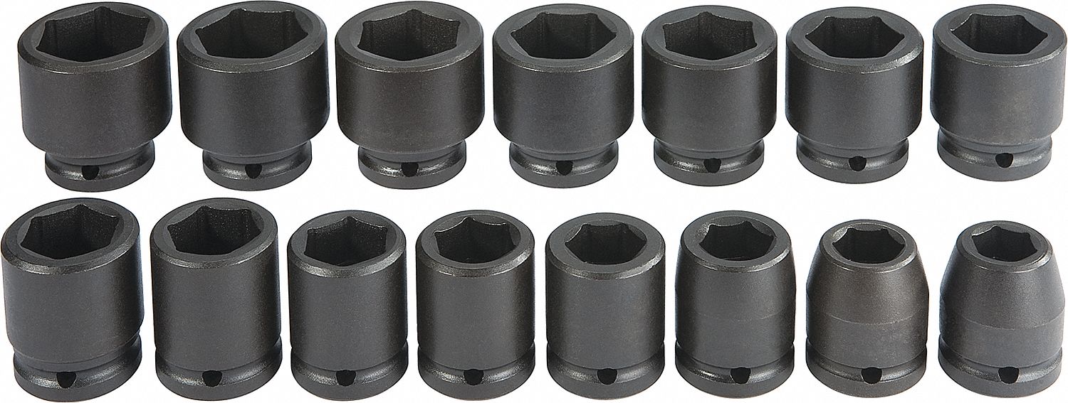 15PC 3/4DR IMPACT 3/4 - 1 5/8 6PT