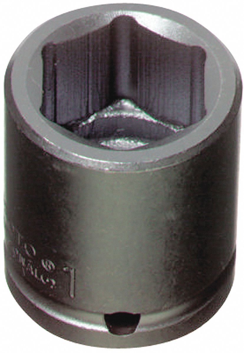 SOCKET IMPACT 1/2 DR 18MM 6 PT