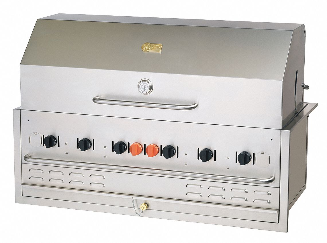 12H003 - Built-In Grill Natural Gas 6 Burners