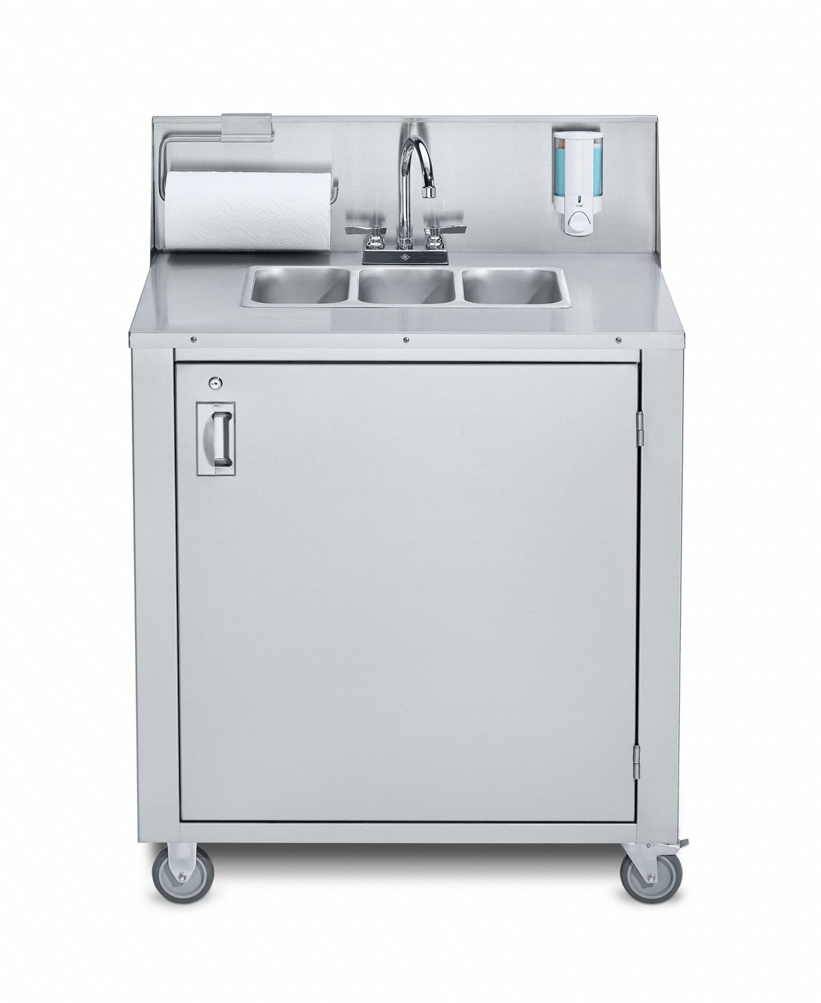 Crown Verity, Dual Manual Handle, Portable Hand Sink - 12H013|CVPHS-3 ...