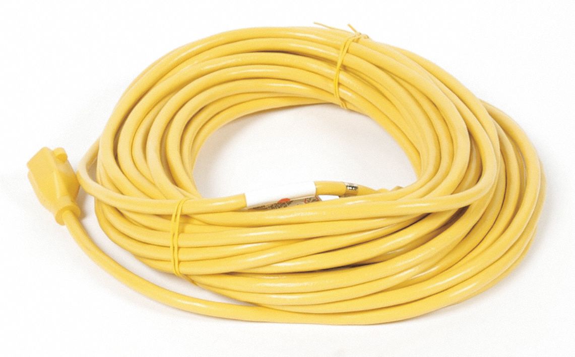 TENNANT Power Cord, 75 ft, Use w/4VDU1 12H272130229 Grainger