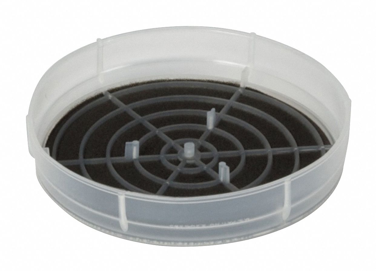 TENNANT Disc Filter, Foam, Standard Filtration Type, For Vacuum Type Upright Vacuum 12H276