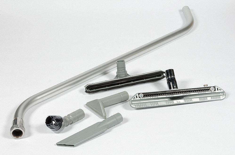 Vacuum Attachment Kit: For Shop Vacuum, For 1 1/2 in Hose Dia, For Shop Vacuum Vacuum Type