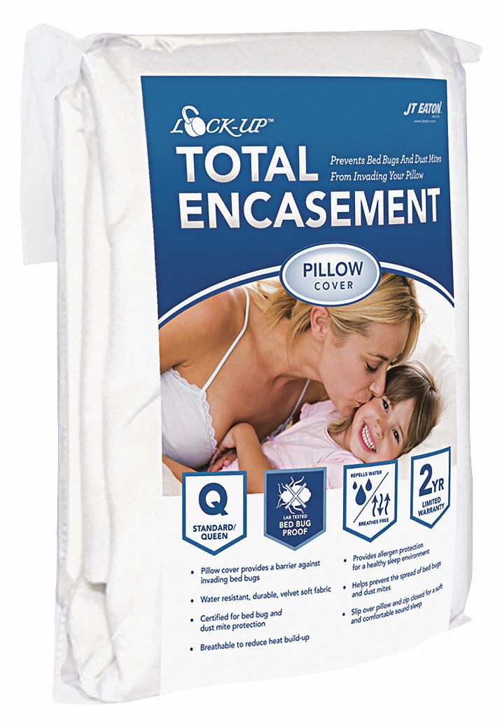 Premium Pillow Encasement: Pillow, 26 in Lg, 20 in Wd