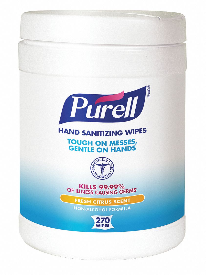 PURELL Hand Sanitizer Wipes, Hygiene Series None, Requires Dispenser No