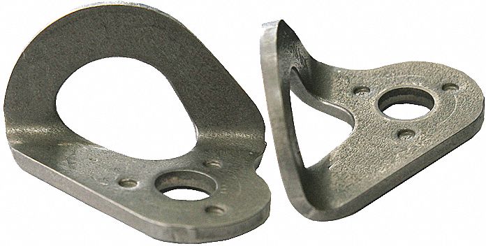 RESTRAINT ANCHOR, FLOOR MOUNT, FOR INTERIOR/EXTERIOR CARGO, WLL 1000 LB, SILVER, 1 1/2 IN