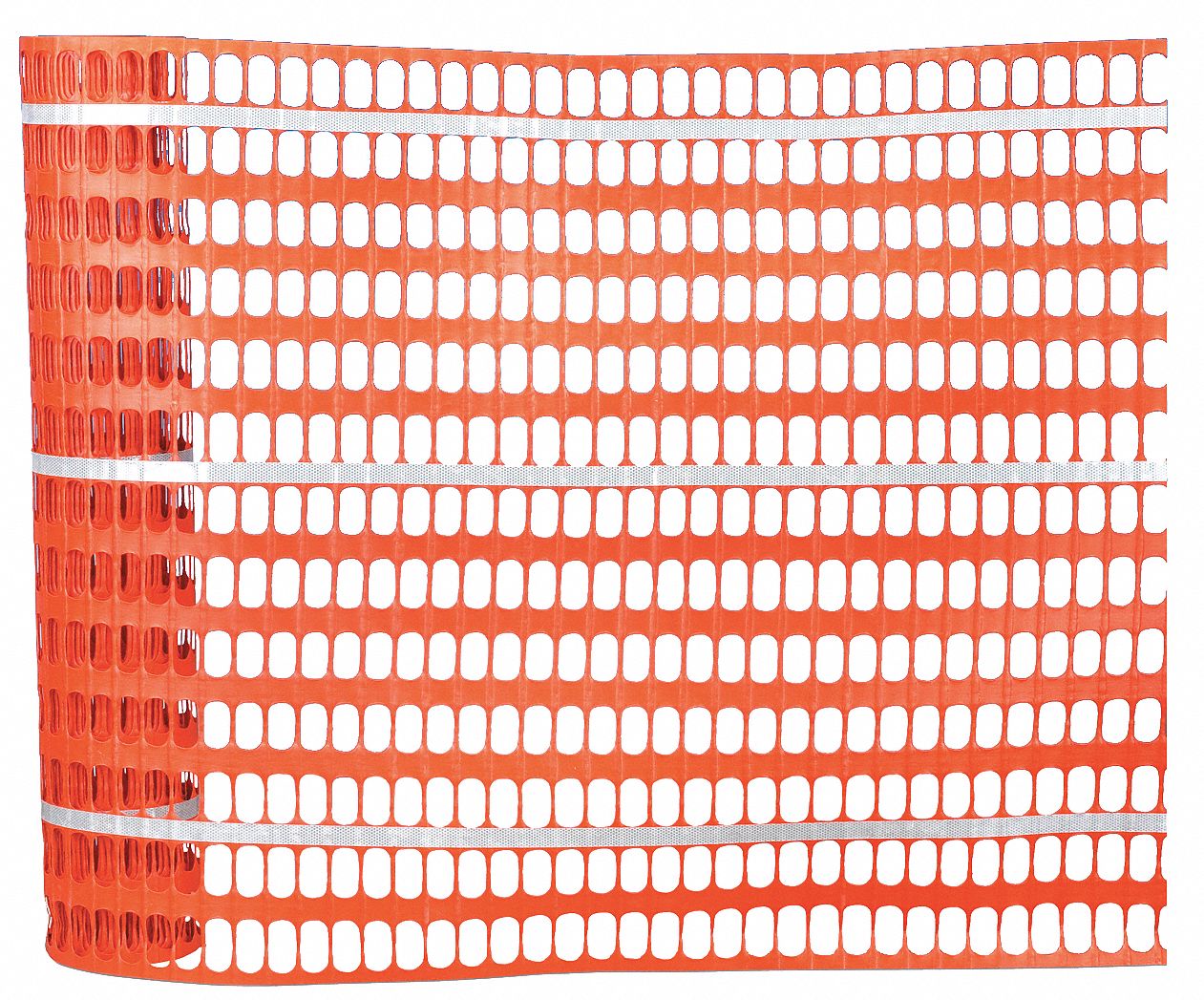 BARR DE SÉC.,MAILLE,BARR/OVALE/RÉSIST DE 200LB,OR,50 X 4 PI/ MAILLE DE 2 X 1½ PO,MAT. PEHD