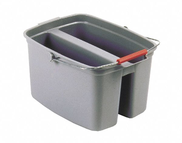 RUBBERMAID BUCKET BRUTE 17 QT GRAY - Buckets and Pails - RBB2617GY ...