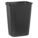 BASKET WASTE RECT 15-1/4X11IN BLK