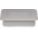 NESTING CONTAINER, 4.6 GALON, 20 IN X 15 IN X 5 IN, GREY
