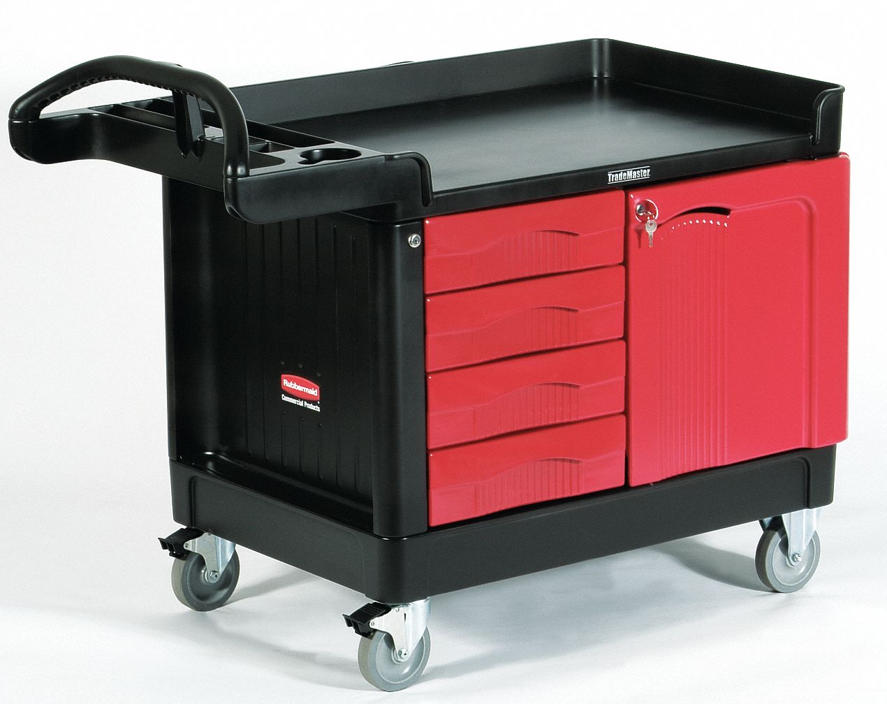 Utility Cart,750 lbs.,49"x26-1/4"x38"