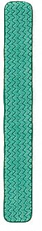 HALL DUSTING PAD, HIGH-PILE, REUSABLE, HOOK AND LOOP BACK, GREEN, 36 IN., MICROFIBRE, PK 12