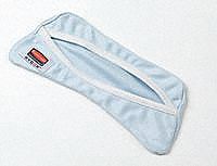 GLASS MOP COVER, FOR FLEXI-FRAME, BLUE, MICROFIBRE, 12