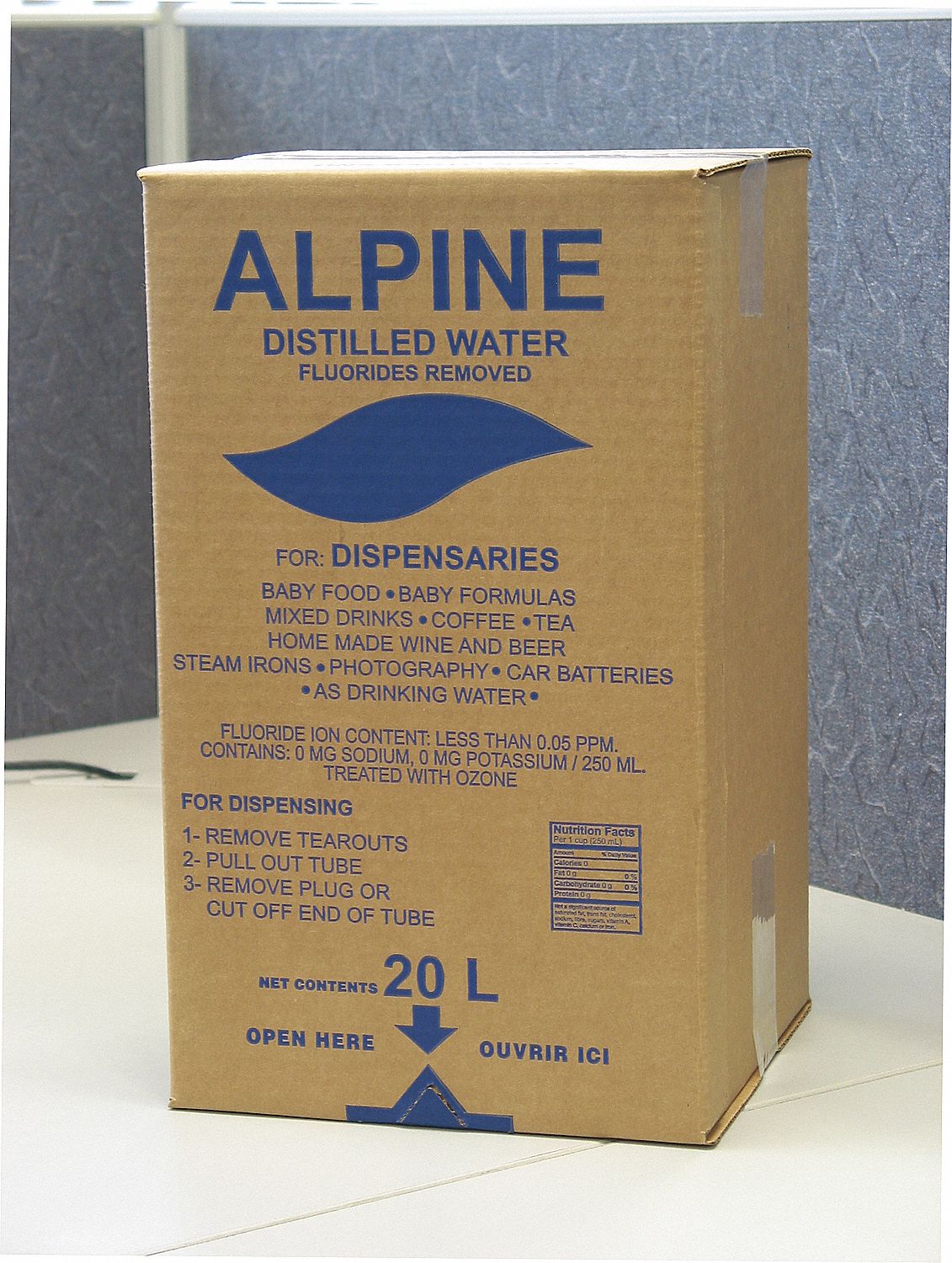 ALPINE ALPINE WATER,20 L - 23629 - RBW00273 | 00273 - Grainger, Canada