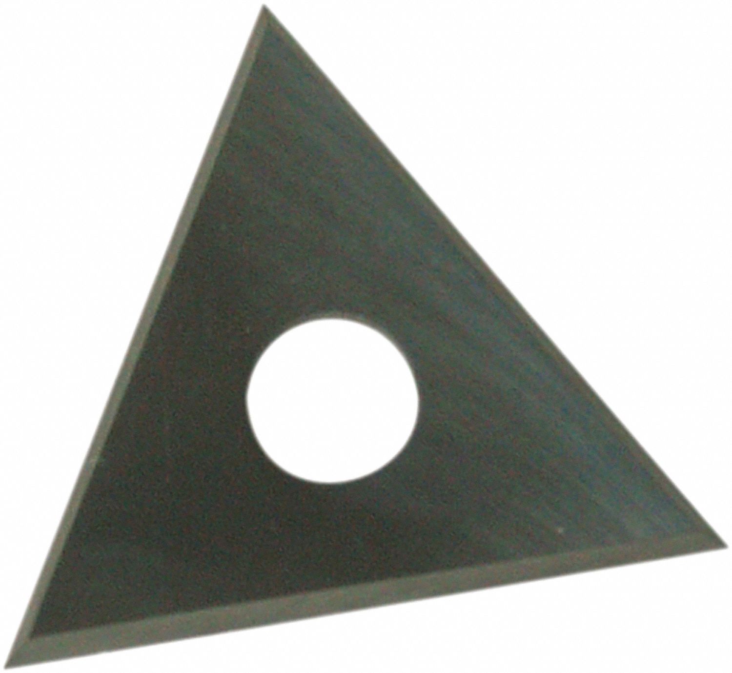 TRIANGULAR BLADE, REPLACEMENT, FOR RCH04616, 3/4 IN, CARBIDE