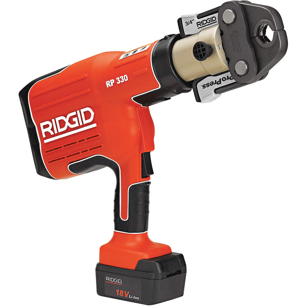 RIDGID ProPress 320E Hydraulic Battery Operated Crimper 14v 6 Jaws for sale online 