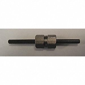 EXTRACTOR SCREW W TURNOUT, FOR 1/4 IN SCREW, 1/8 IN DRILL