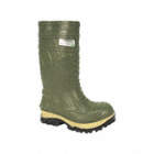 RUBBER BOOTS,MENS,SIZE 8,GREEN,PR
