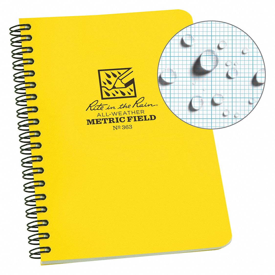 SPIRAL NOTEBOOK  METRIC FIELD