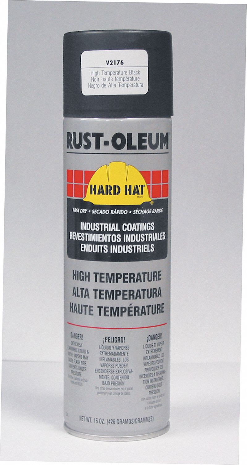PAINT AEROSOL HIGH TEMP BLACK 15OZ