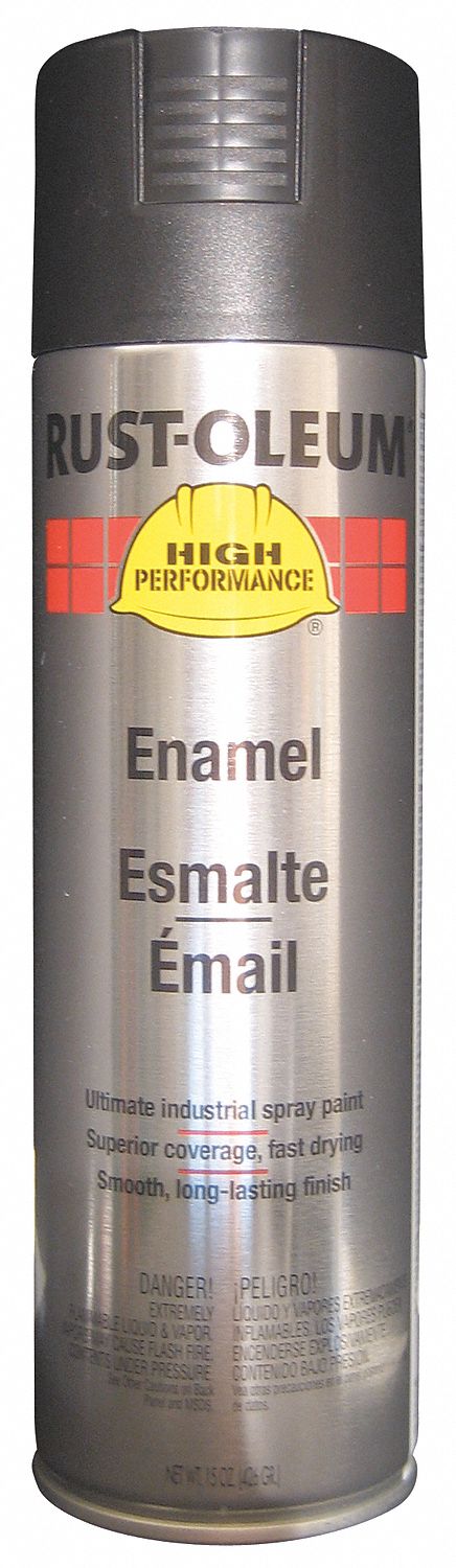 PAINT AEROSOL FLAT BLACK 15OZ