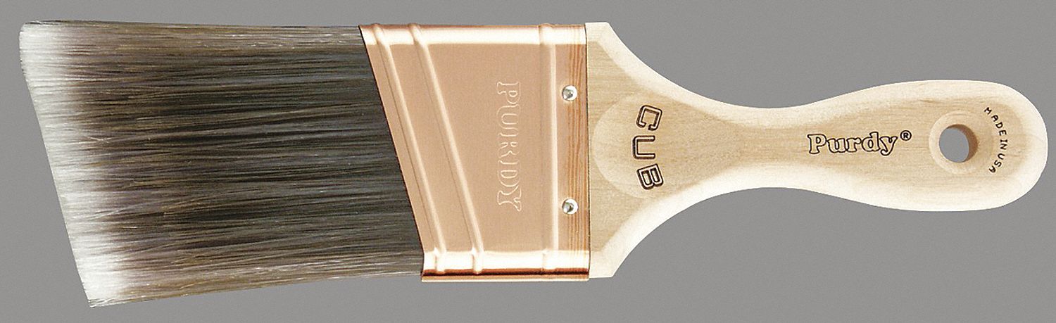 PINCEAU, PINCEAU 2 11/16 POL ET DE 9/16PO D'ÉPAISSEUR, NYLON/POLYESTER/BOIS DUR