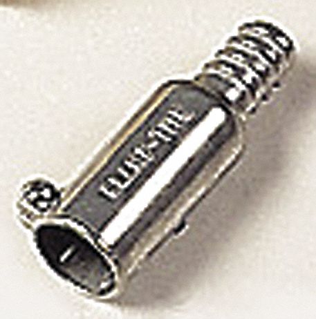 KLAMP-TITE ADAPTER FOR EXTENSION POLES, SILVER, 1 IN W, METAL