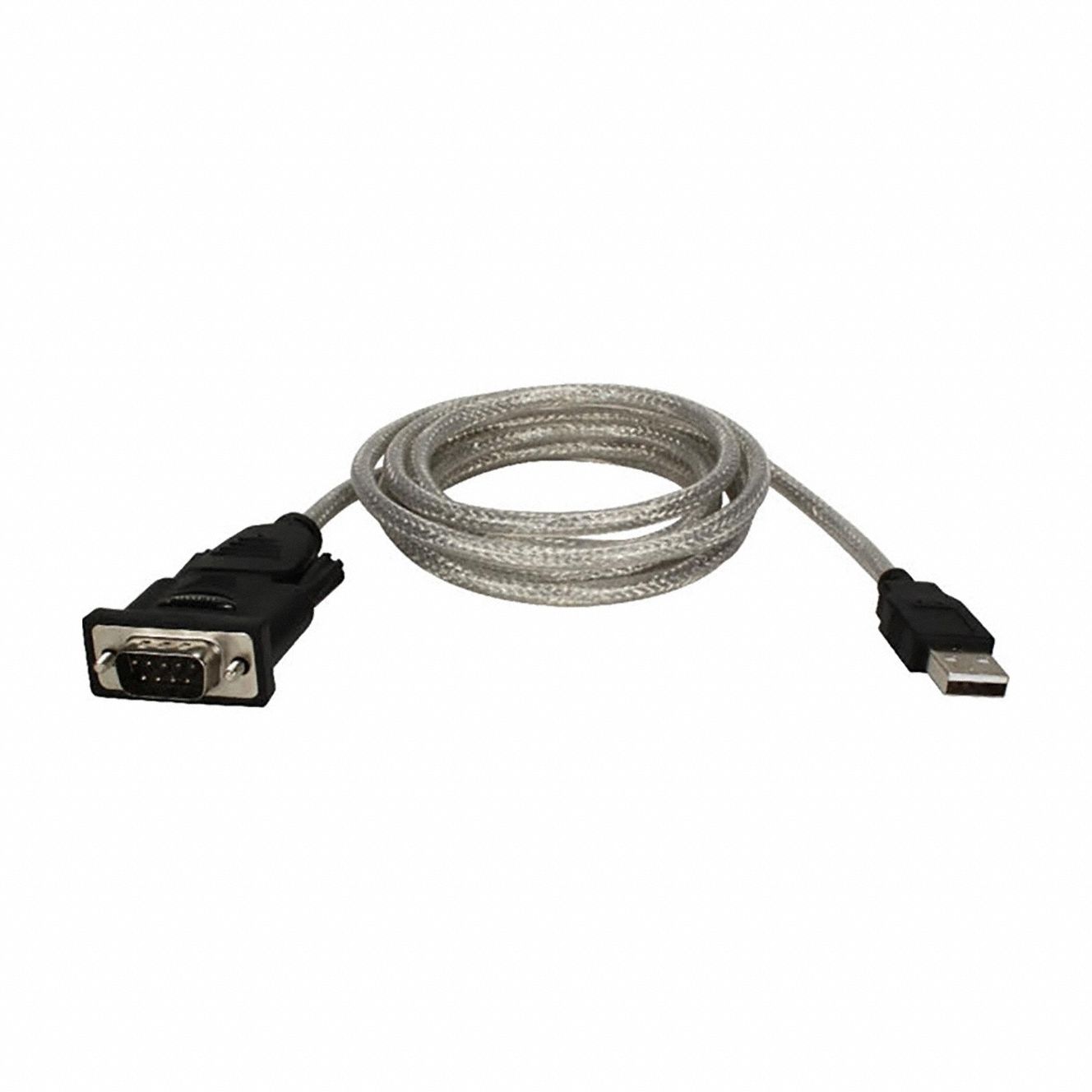 Printer Cable: Printer Cable, Black/Gray, 6 in Cable Lg