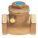 SWING CHECK VALVE, SWING, INLINE VALVE BODY, ¾ IN PIPE, FNPT X FNPT, BRASS