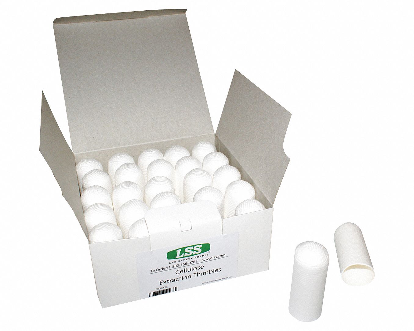 33X80MMCELLULOSEEXTRACTIONTHIMBLES,